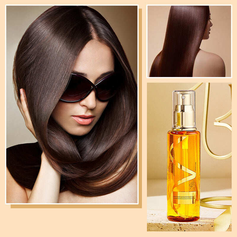 🎊 Nawilżający i wzmacniający jedwabisty olejek do włosów
