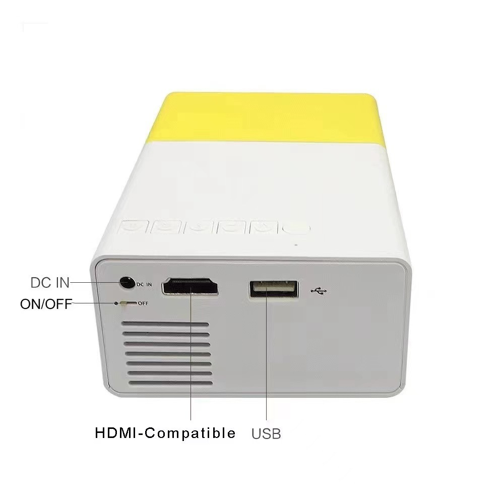 Home HD Mini Microprojetor LED portátil