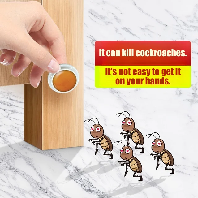 [5 pudełek/10 pudełek] Potężne naklejki klejowe zabijające karaluchy