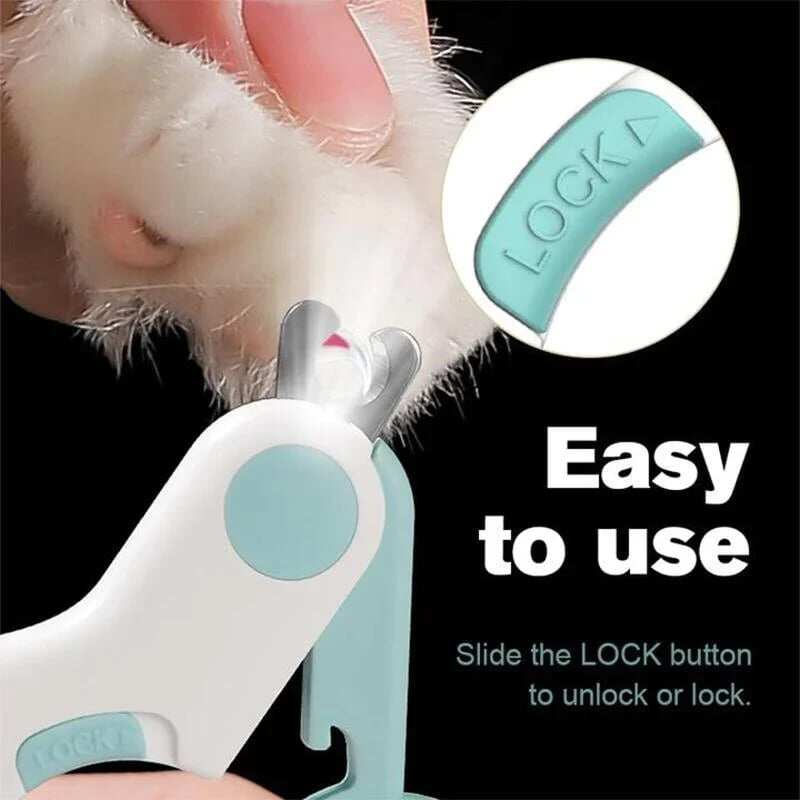 Obcinacz do paznokci LED dla zwierzaka
