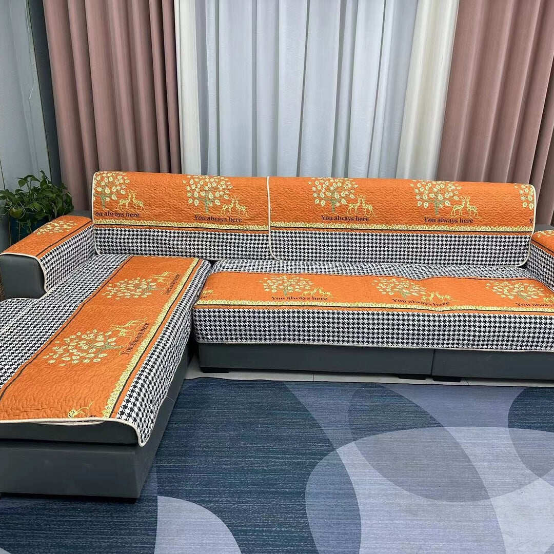 Wysokiej jakości antypoślizgowe poduszki na sofy o każdej porze roku
