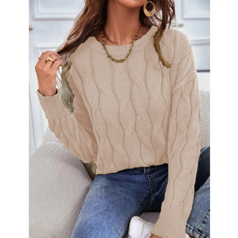 🎉Loose knitted twist pullover sweater🧸
