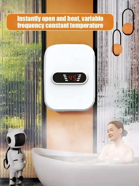 Natychmiastowy termostatyczny podgrzewacz wody