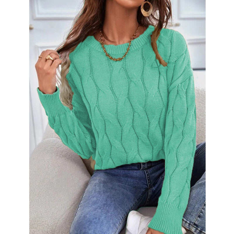 🎉Loose knitted twist pullover sweater🧸