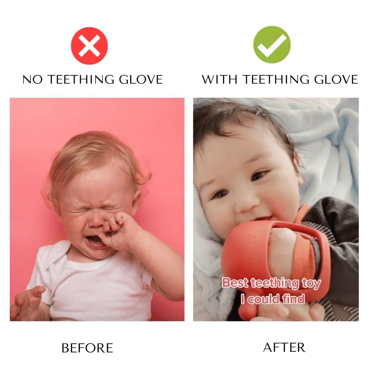 Rękawiczki dla niemowląt Gryzak dla piskląt