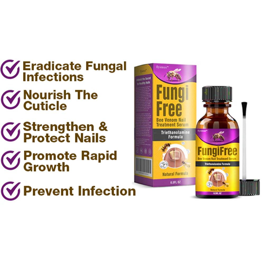 flysmus™ FungiFree serum za nego nohtov s čebeljim strupom