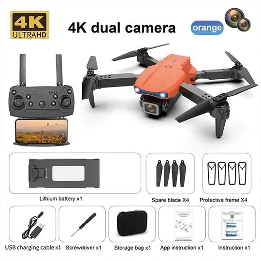 O mais recente drone de dupla câmara 4K UHD