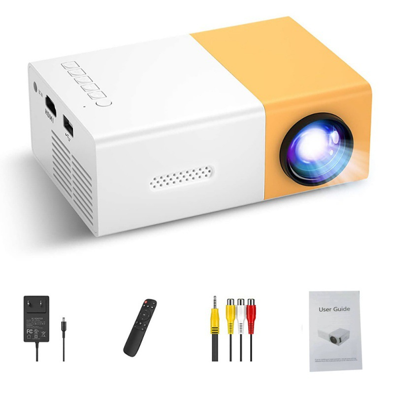 Domowy mini przenośny mikro projektor LED HD